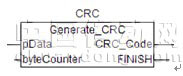 图6 控制器CRC校验功能块 