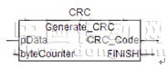图6 控制器CRC校验功能块  